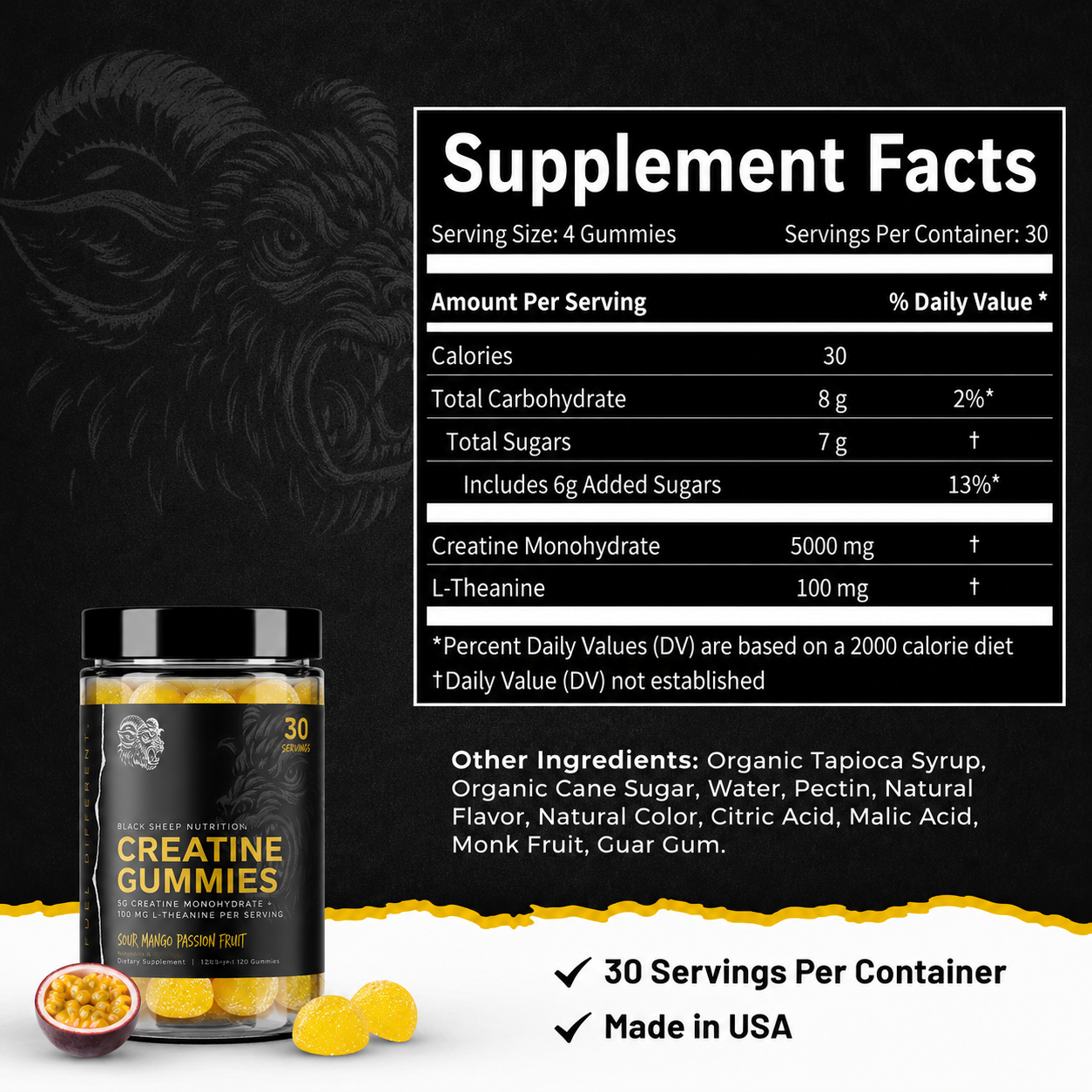 Creatine Monohydrate Gummies